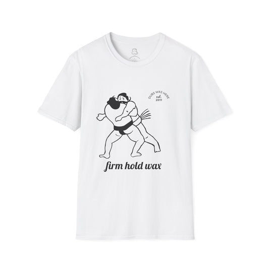 Dubs Was Here "Sumo FIRM Hold" Wrestling Themed T-Shirt | Unisex Softstyle Tee