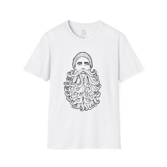Dubs Was Here "Bearded Man" Graphic T-Shirt - Unisex Softstyle Tee