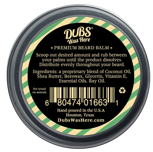 Dubs Was Here BEARD BALM - BAY RUMMER