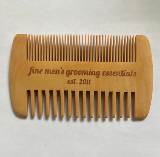 Dubs Was Here DOUBLE SIDED BEARD AND MOUSTACHE COMB