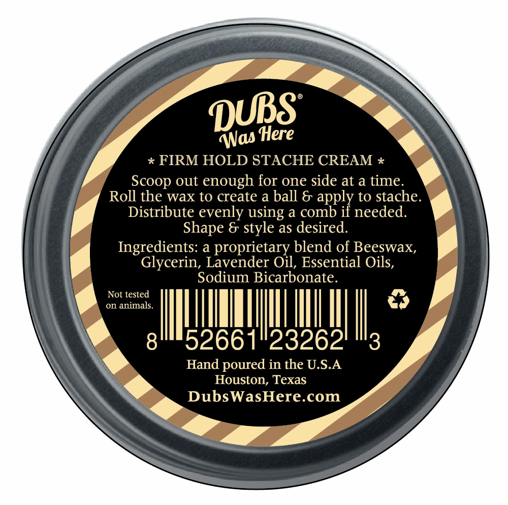 DUBS STACHE CREAM - FIRM HOLD - LAVENDER