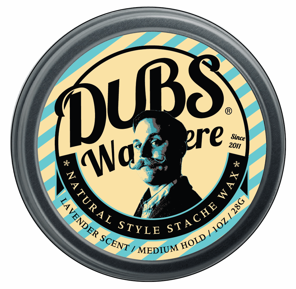 3 PACK of DUBS MUSTACHE WAX