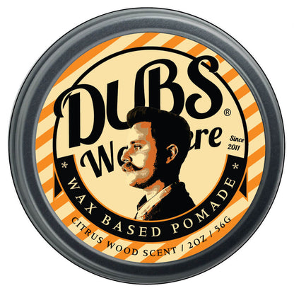 wax based pomade for slick natural-looking hairstyles. Provides a medium hold with a light weight feel.