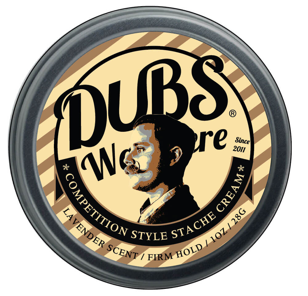 Dubs Was Here STACHE CREAM - FIRM HOLD - LAVENDER