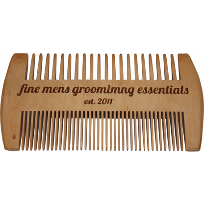 DUBS DOUBLE SIDED BEARD AND MOUSTCHE COMB